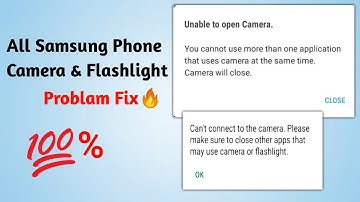 Fix Unable to open Camera You cannot use more than one application that uses Camera at the same time