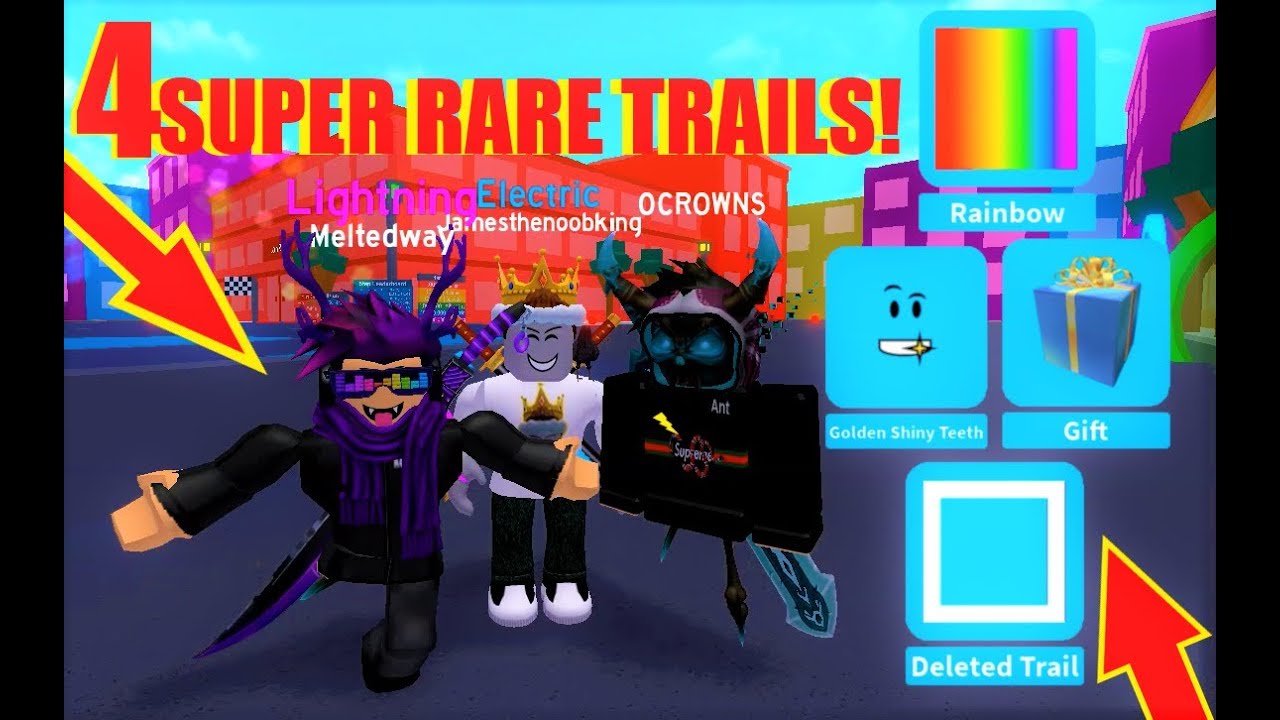 4 Super Rare Trails With Meltedway Speed City Roblox 10 Speed Bikes - buck city roblox