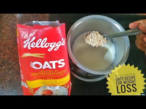 How to make kellogg's oats | oats recipe for weight loss | kellogg's oats recipes