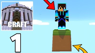 New Minicraft One Block Survival Walkthrough Part 1 | Minicraft New Skyblock Survival Gameplay 2025