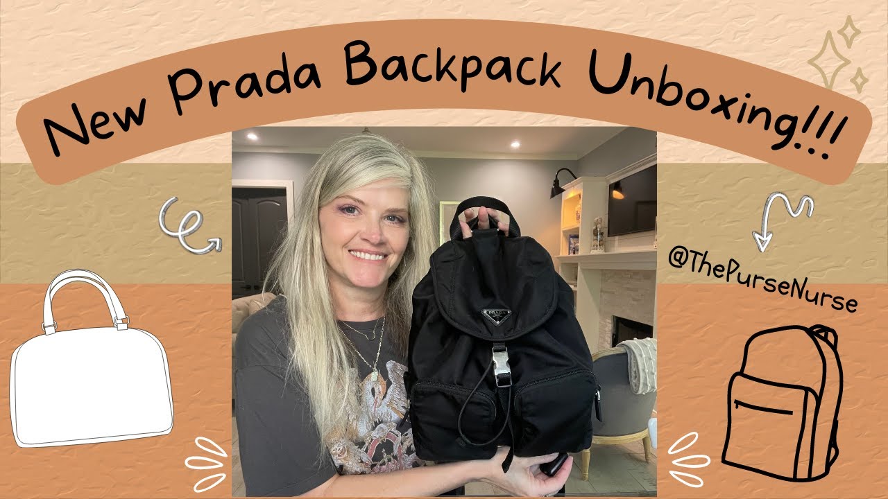 👜 Prada backpack Unboxing!!! Mother's Day Gift 👜 ///The Purse Nurse///