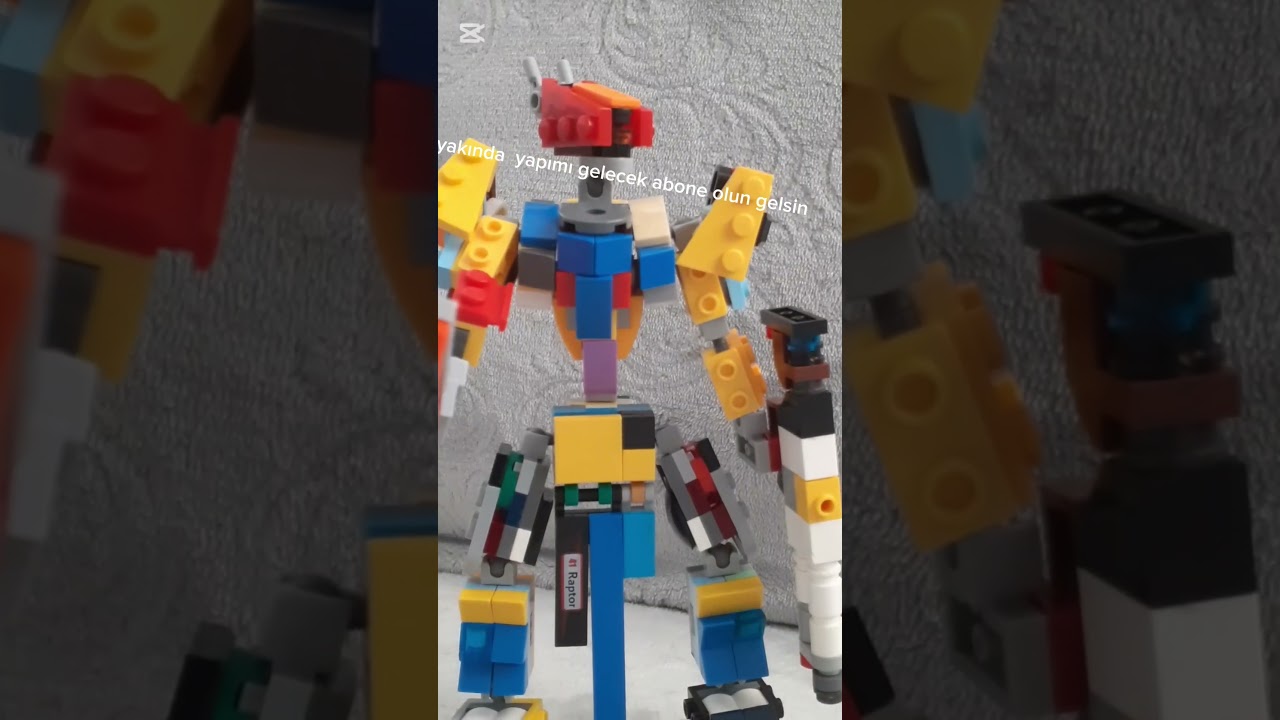 easy lego mech kolay lego mekha