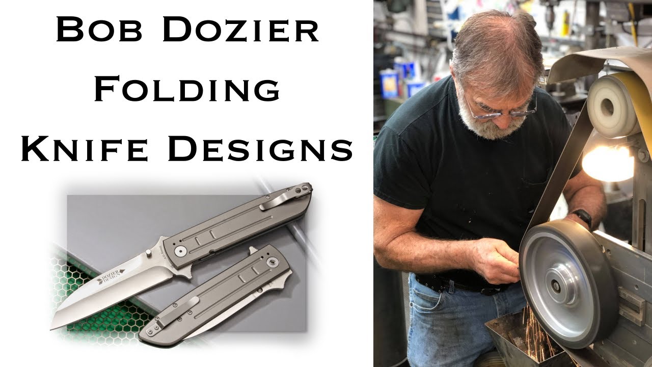 Bob Dozier Folding Knife Designs Overview (KA-BAR, Ontario
