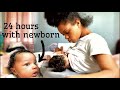 24 HOURS WITH A NEWBORN!| Teen Mom At 15