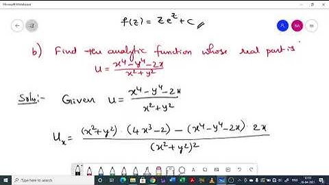Construction Of Analytic Functions - I