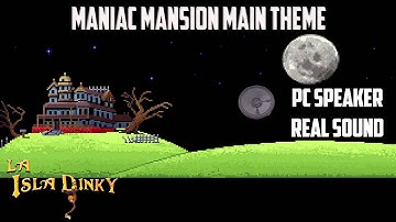 Maniac Mansion Main Theme - PC Internal Speaker - Real Sound - Retro Music