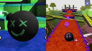 Going Balls Vs Reverse Balls Fast Run Gameplay - 173