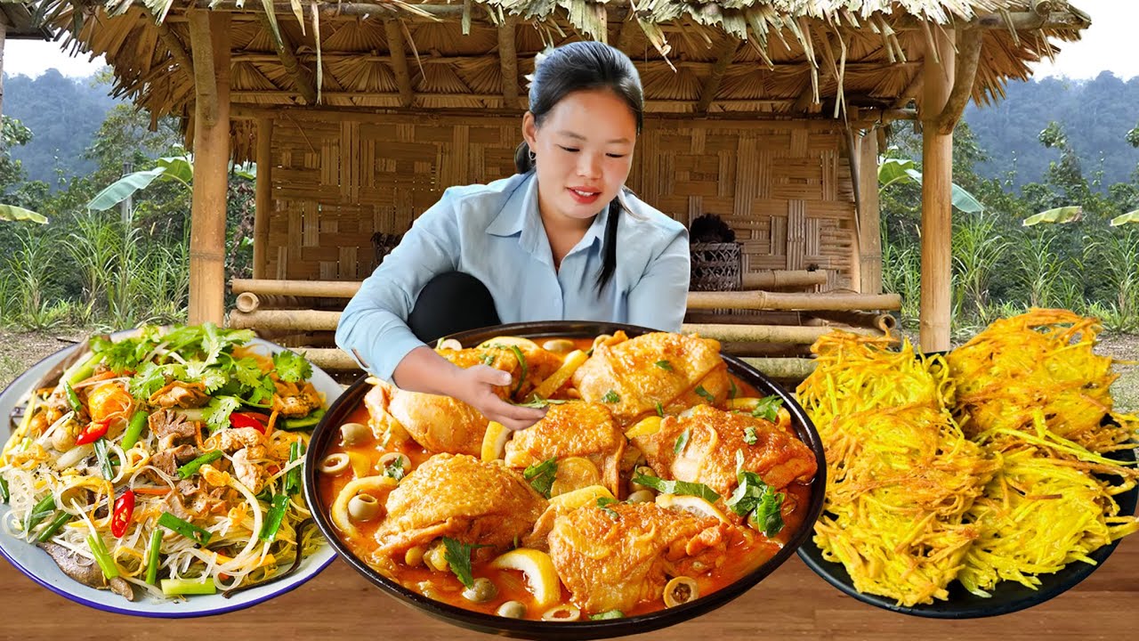 Traditional Dried Fish Floss Process— Canned to Sell in Market | Home Cooking Recipe | Simple Life