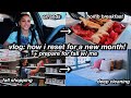 vlog: how i reset for a new month! + prepare for fall with me | Azlia Williams