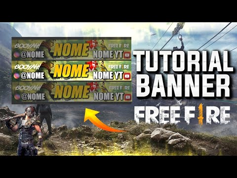 TUTORIAL BANNER DE FREE FIRE!!!😱🔥#FREE FIRE#MOBILE - YouTube