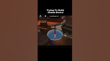 Making Chaos Sword #theforge #roblox