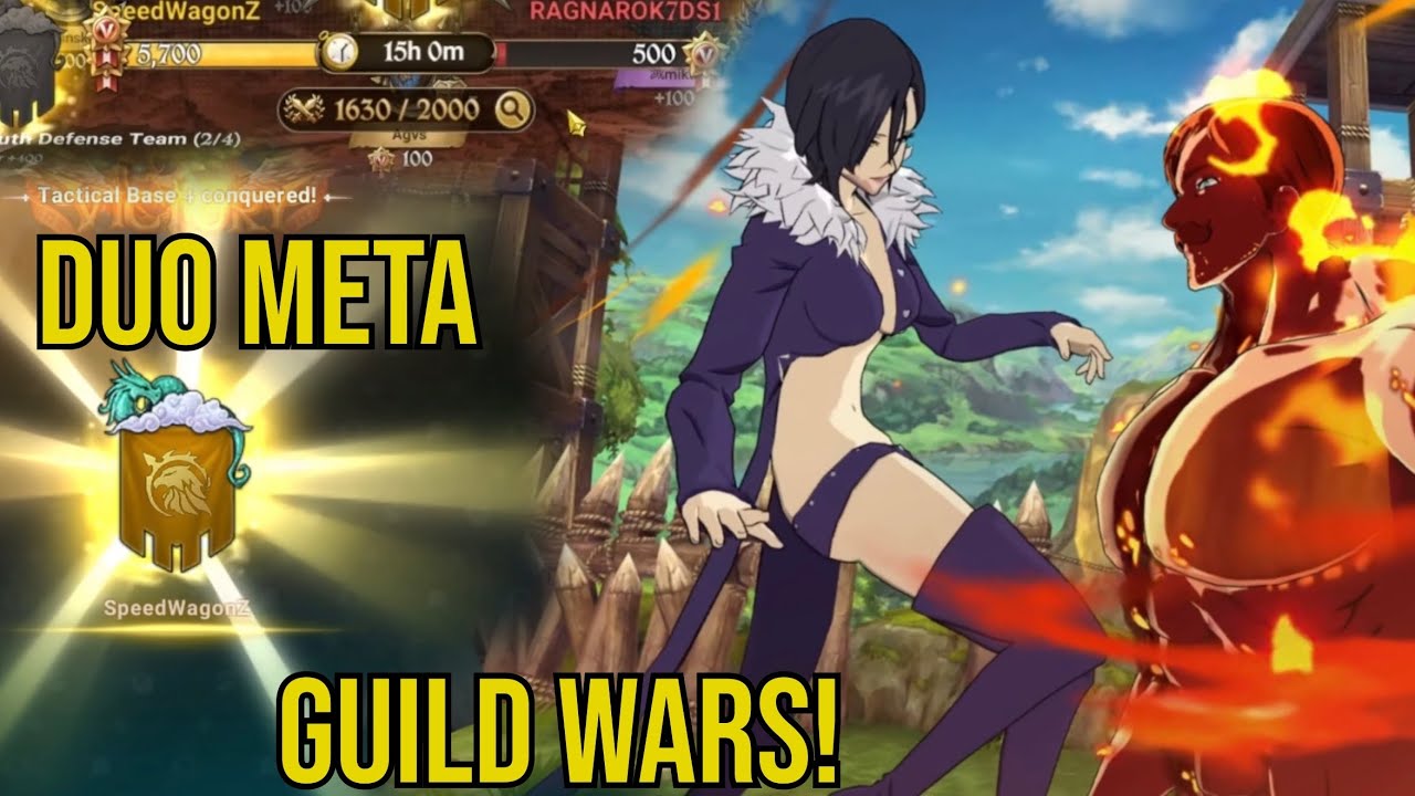 Merlin and Escanor are Meta in Guild Wars! | Seven Deadly Sins: Grand Cross