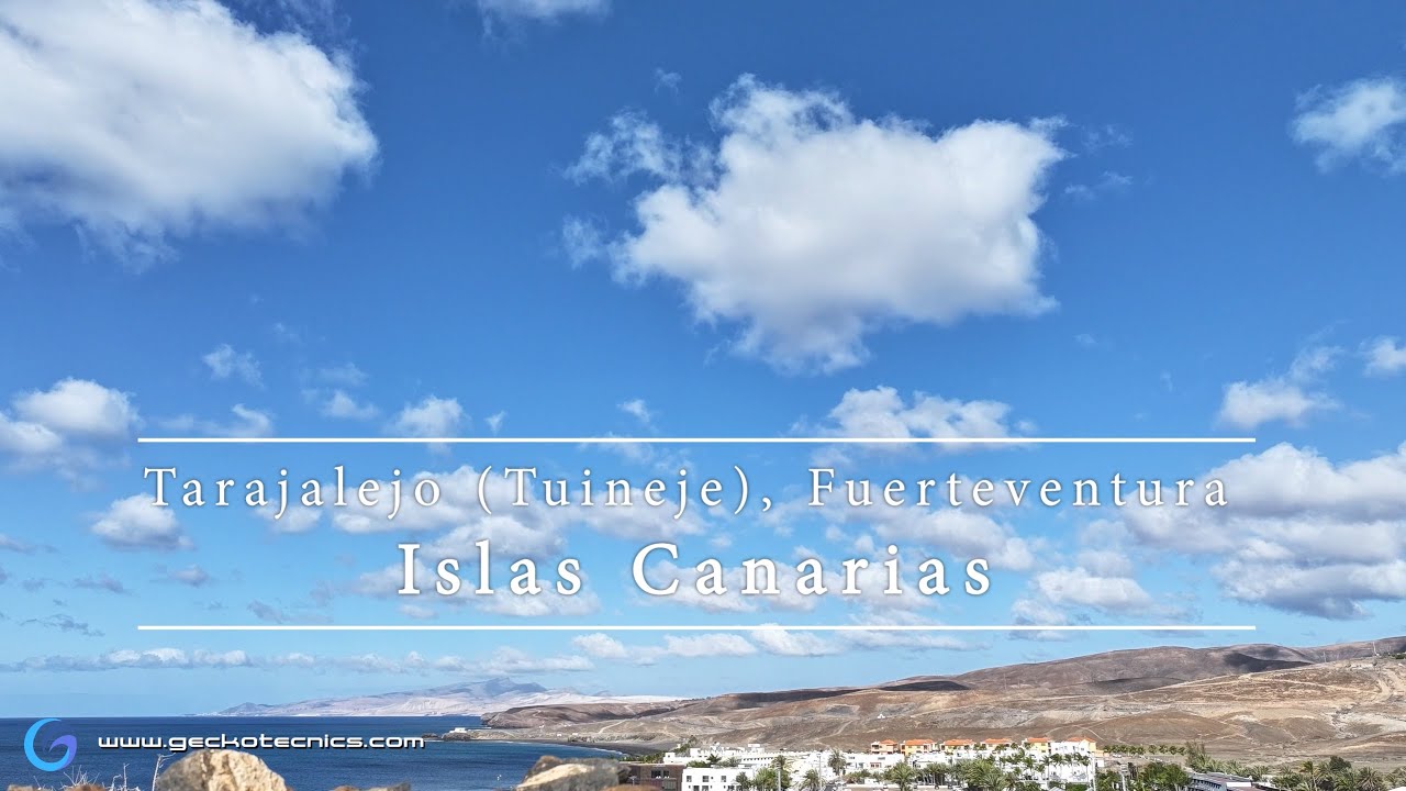 Pueblo de Tarajalejo, en el municipio de Tuineje (Fuerteventura) - Islas Canarias