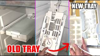 How to Remove Liebherr Automatic Ice Maker Tray & Install a New One 🧊🔧