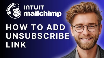 How to Add an Unsubscribe Link in Mailchimp | Step-by-Step Tutorial 2025