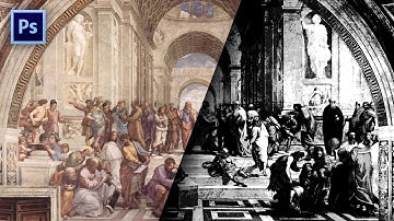 Photoshop Threshold Effect Tutorial | Photoshop Basics For Beginners