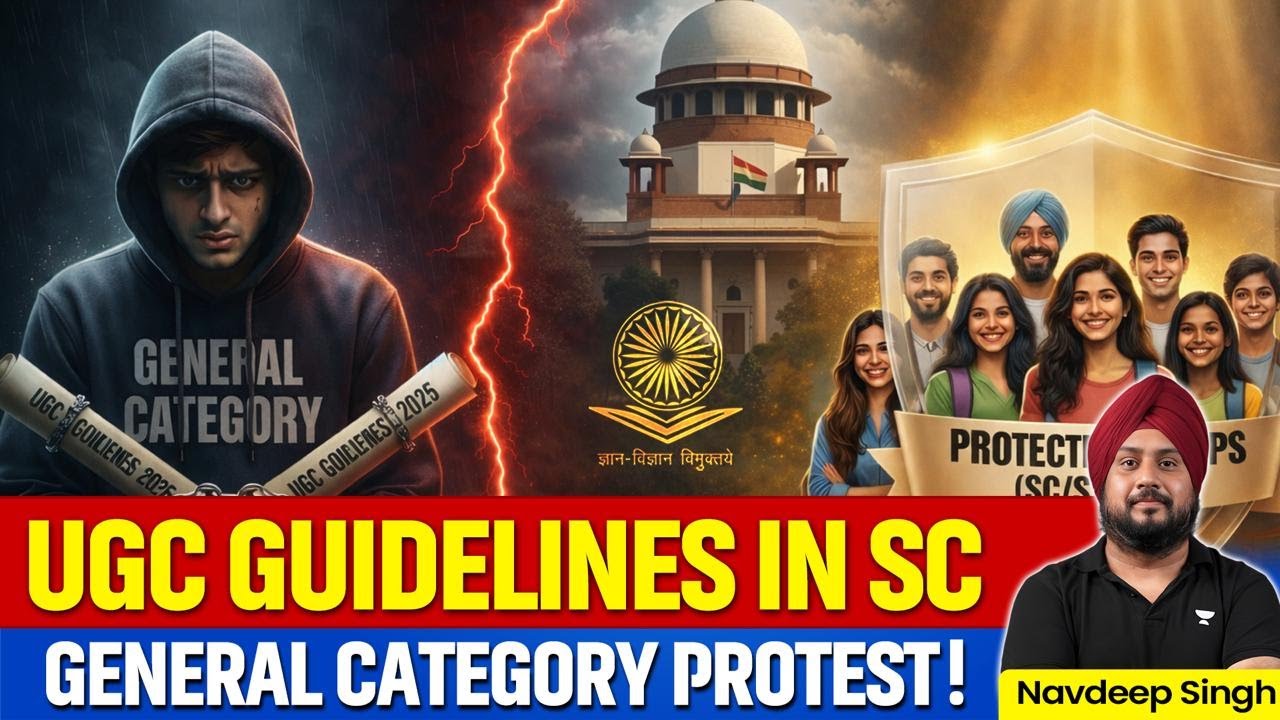 UGC 2026 Rules: SC/ST/OBC vs. General Category? Supreme Court Battle Begins!