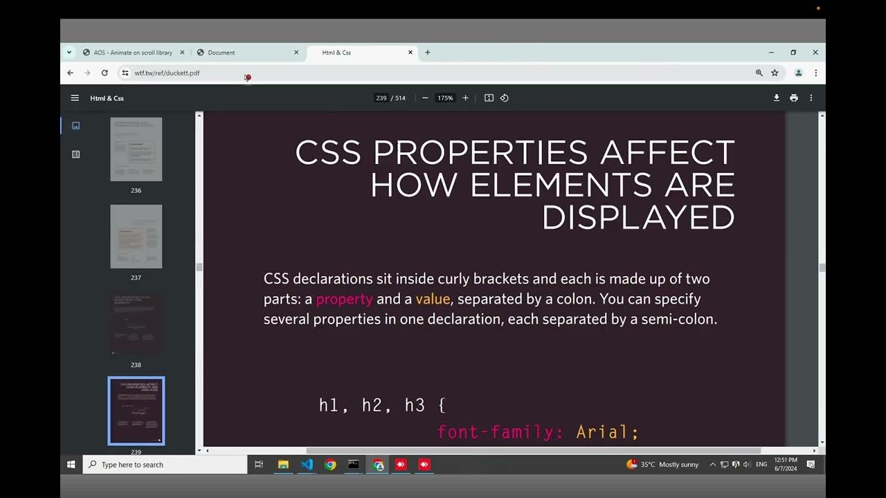 simple navbar css - YouTube