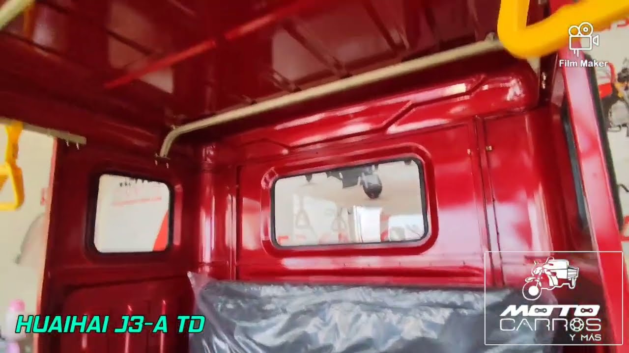 🛺✨ HUAIHAI J3A TD – El motocarro de pasajeros que sube de nivel.
