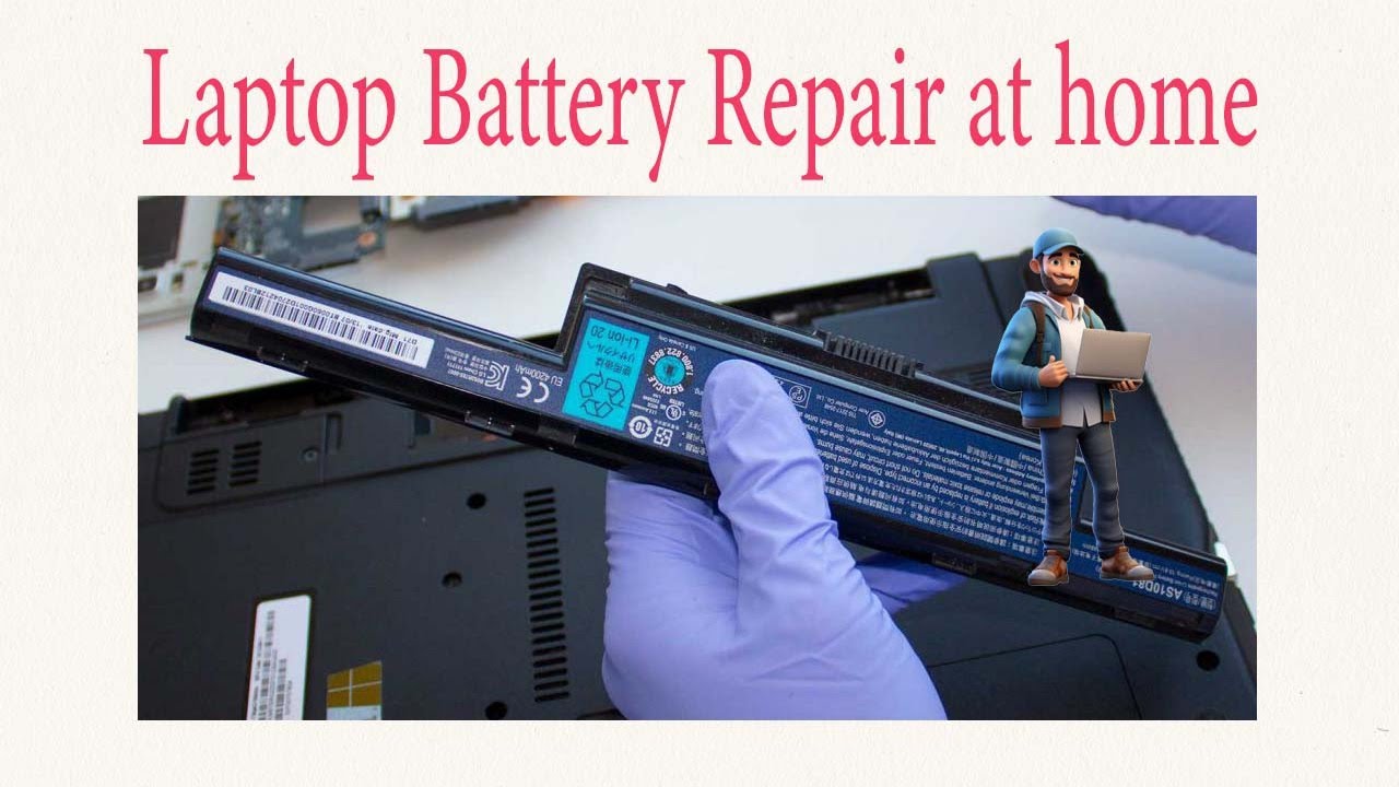 Laptop battery Repair at home. your pocket insurance YouTube