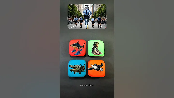 👣GUESS Italian Brainrot  Cubes #colormixing #brainrot #satisfying #toys#italianbrainrot#colors 👣🎁❓🍓