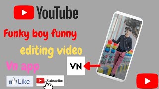 funky boy funny video editing ||  vn app #funkyboyfunny #trending #video screenshot 3