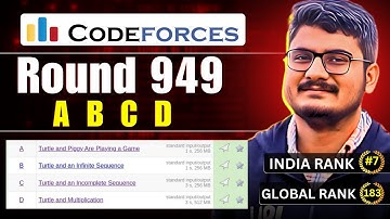 Codeforces Round 949 Solution Discussion | ABCD