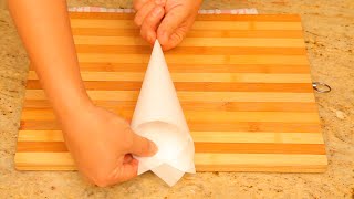 HOW TO MAKE A PIPING BAG by Cooking with Eddy Tseng 2,399 views 1 year ago 5 minutes, 14 seconds