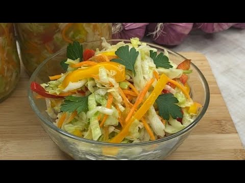 БЫСТРЫЙ рецепт маринования капусты!