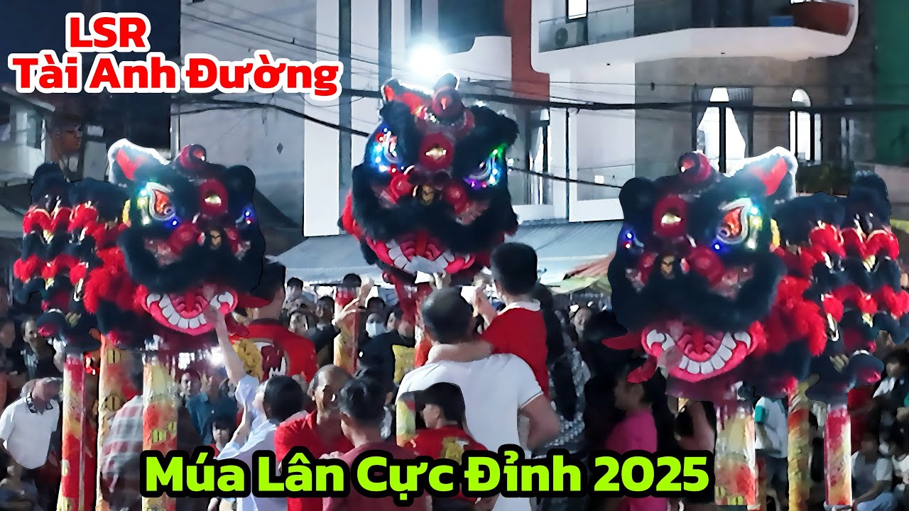 Múa Lân Cực Đỉnh 2025 Quá Trời Khán Giả Lì Xì/Liên Hoan LSR Đỗ Công Tường Đồng Tháp 2025