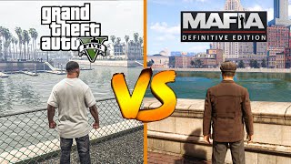 GTA 5 Vs Mafia Definitive Edition | Graphics & Details Comparison