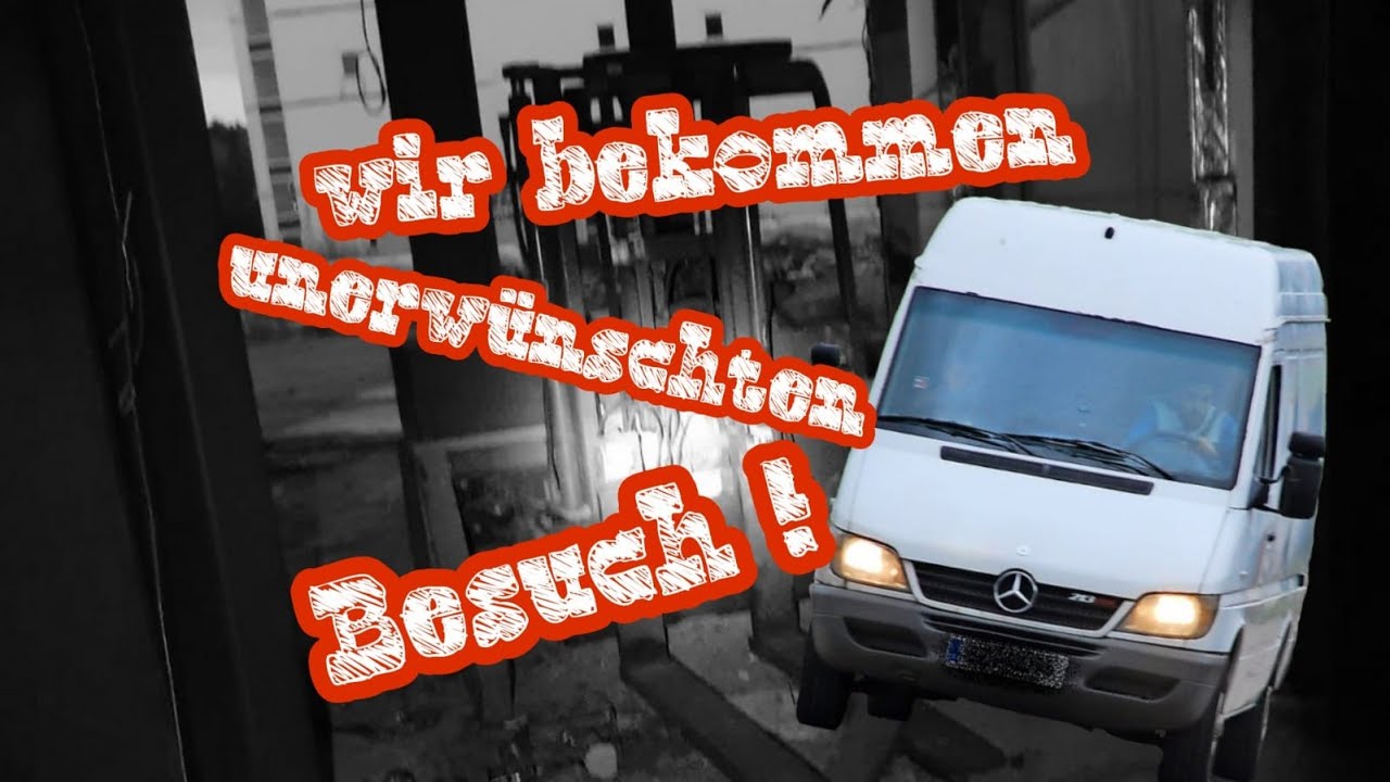 Verlassene Firma bei Nacht | Wir bekommen unerwünschten Besuch! | LOST PLACE