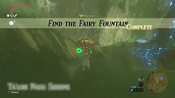 Zelda: Breath of the Wild | Find the Fairy Fountain Side Quest - Dueling Peaks Tower Region