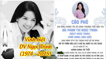 Diễn viên Ngọc Trinh "Mùi ngò gai" đột ngột qua đời ở tuổi 52, thông tin về tang lễ 