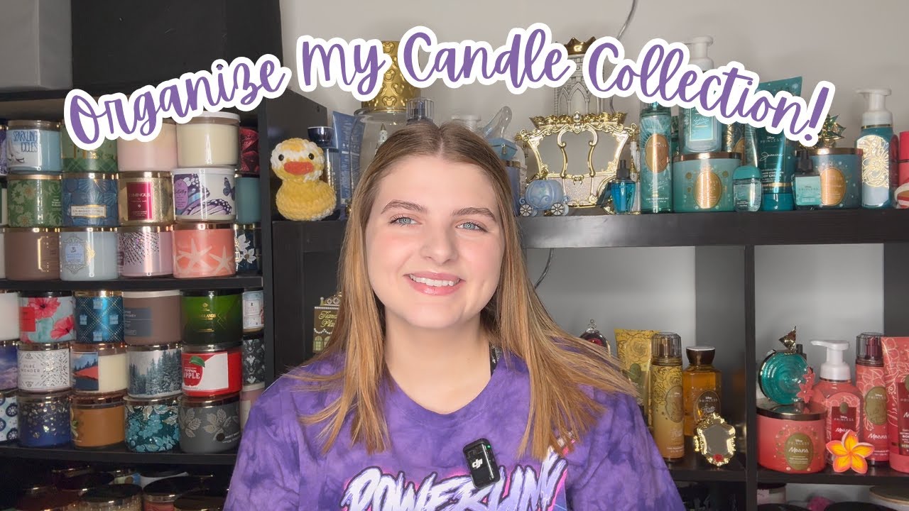 Organizing My Bath and Body Works Candle Collection!