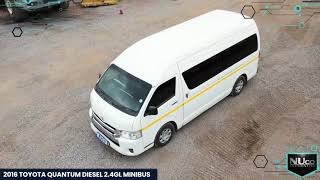 2016 TOYOTA QUANTUM DIESEL 2.4GL MINIBUS | NUco Auctioneers