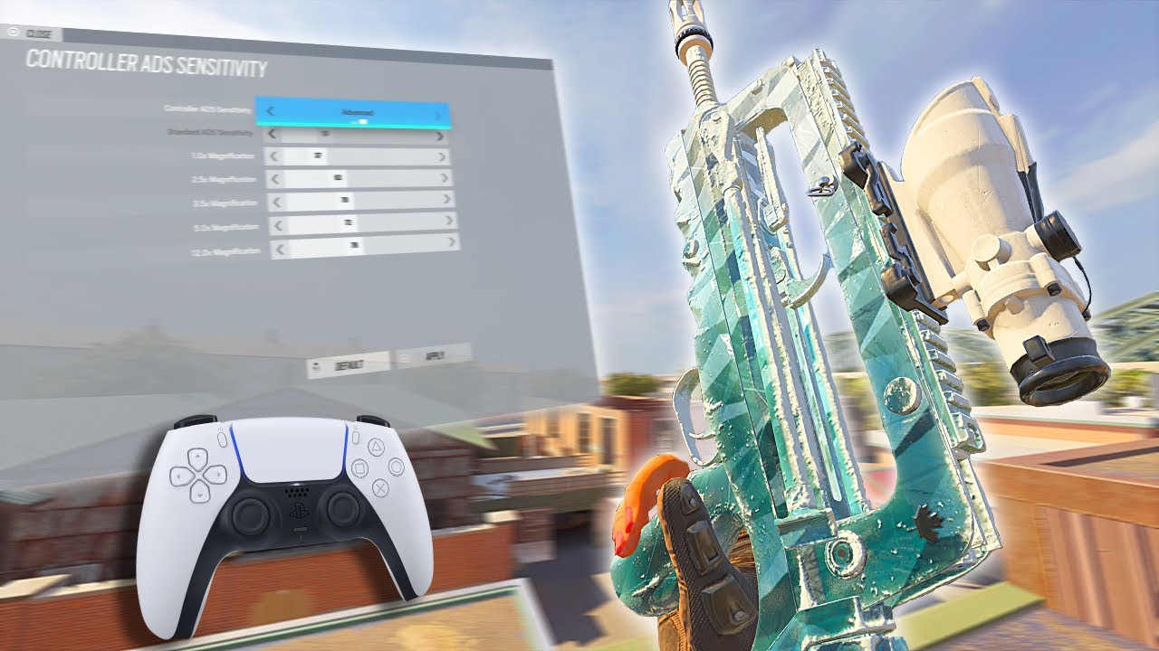 THE #1 BEST ZERO RECOIL CONTROLLER SETTINGS & SENSITIVITY IN SIEGE X ...