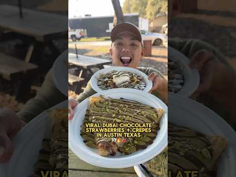 VIRAL Dubai Chocolate in TEXAS! 🤩🚨