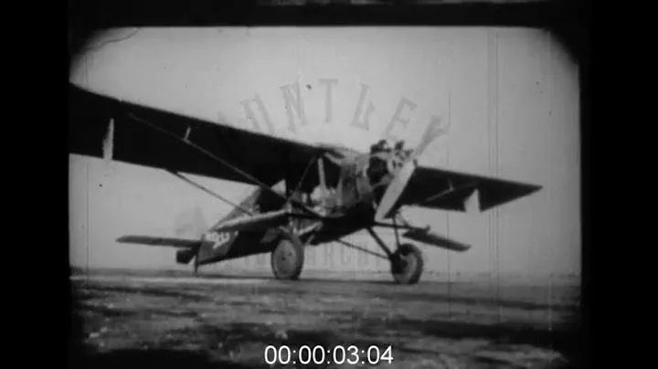 Daring Plane Stunt from the 1930s - Film 1017099
