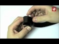 How to thread a webbing strap onto a ladder lock buckle