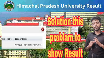 result not showing because previous result is pending hpu University || hpu letest update