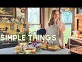 A day in the life of simple homemaking  spring thrifting  spring on the farm