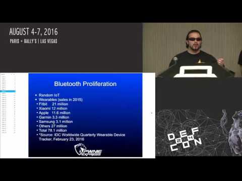 DEF CON 24 - Realtime Bluetooth Device Detection with Blue Hydra