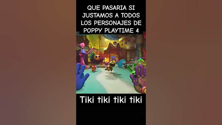 QUE PASARÍA SI JUNTAMOS A TODOS LOS PERSONAJES DE POPPY PLAYTIME 4 #shorts