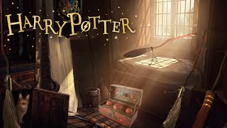 Broom Cupboard ⋄ Quidditch Muffled Sounds [ASMR] ⚡ Harry Potter Inspired Ambience  Hogwarts