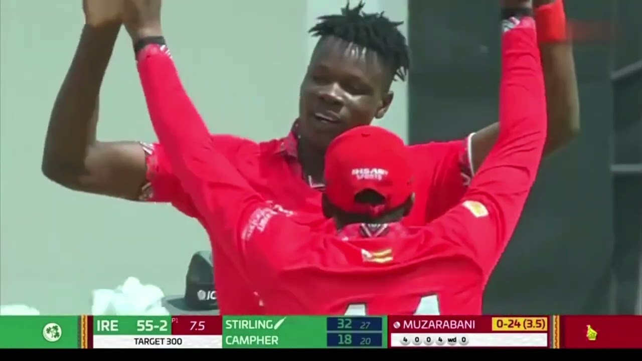 Zim vs Ireland 1st ODI Highlights 2025