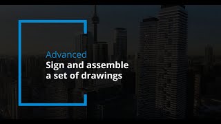 Famous Sign and assemble a set of drawings - ConsignO Desktop (Advanced) Wealth
