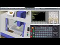 Macro CNC Simulator – Drilling Operation in Fanuc Mill Machining Simulation