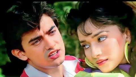 "Mujhe Neend Na Aaye" Full Lyrical Video || DIL || Aamir Khan, Madhuri Dixit