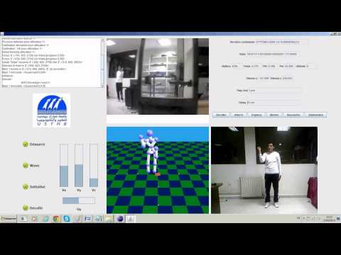 AR.Drone 2.0 commandé par un capteur Kinect - USTHB2